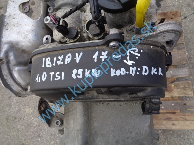 motor na seat ibizu 5 1,0tsi, DKR, 84818km